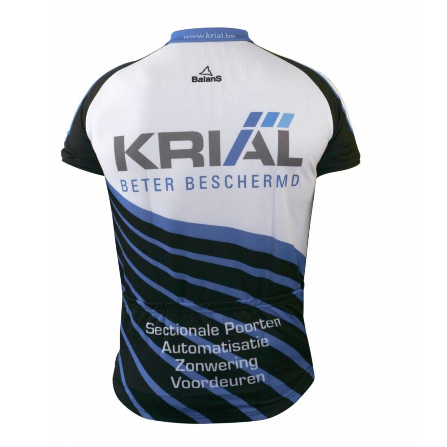 Wielershirt met korte mouwen