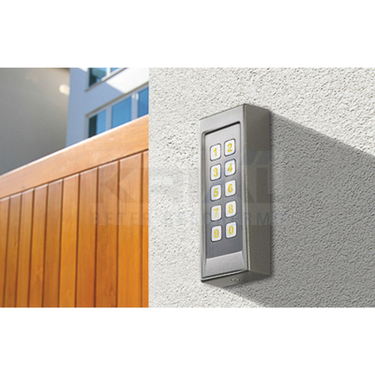 Cifero inox codeklavier met kabel