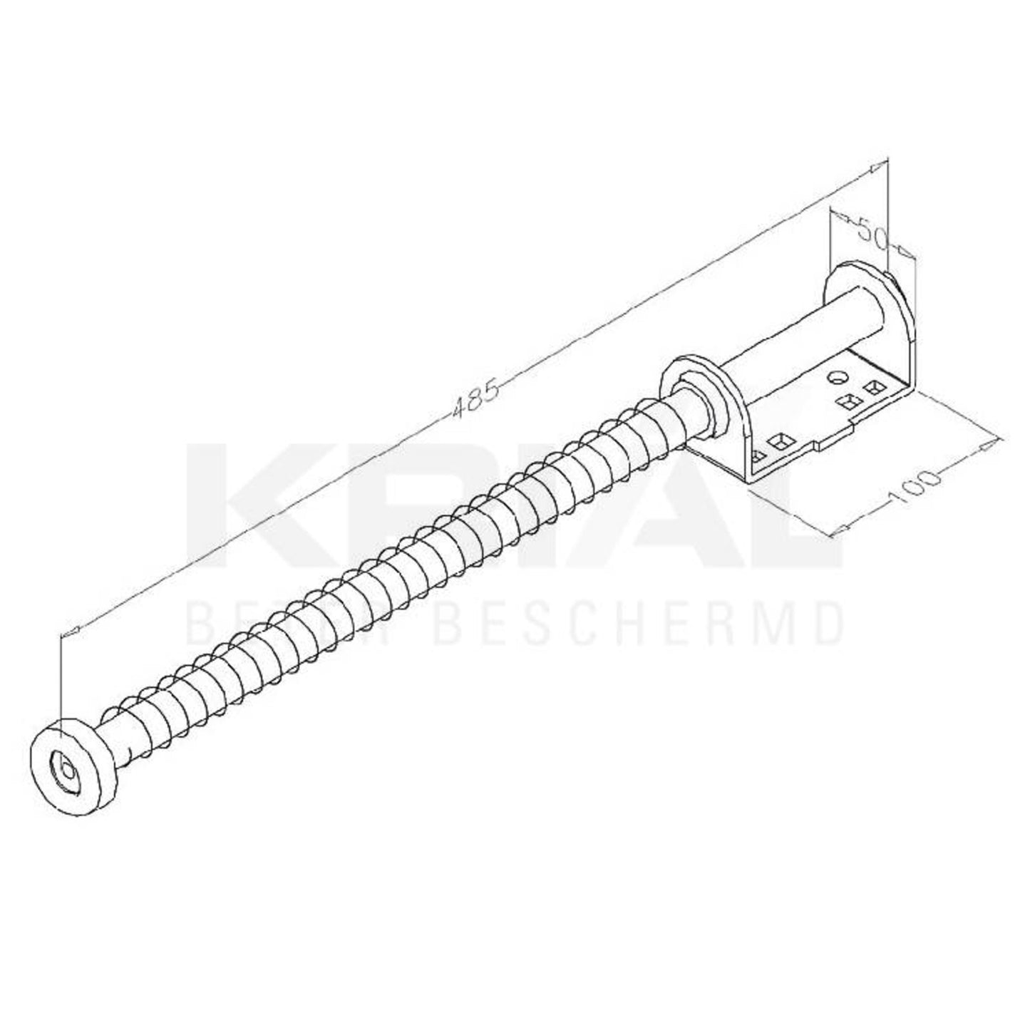 Stootbumper 485mm