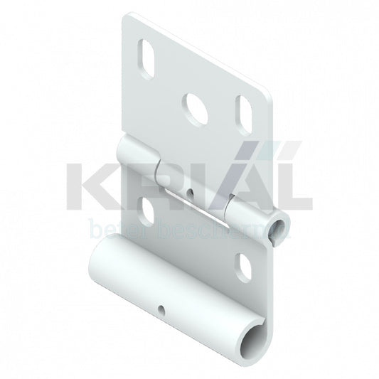 Zijscharnier met wielhouder, niet-verstelbaar